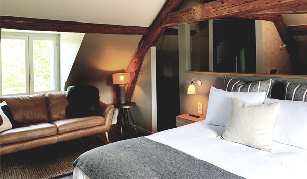 Vue de la chambre "Chêne"